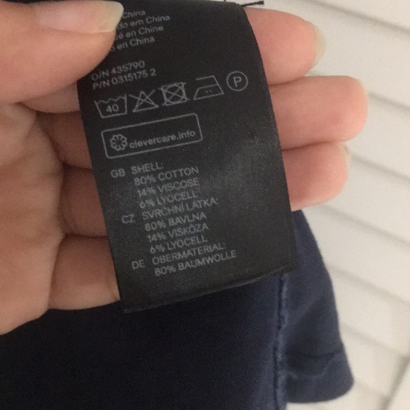 NWOT H&M DARK BLUE AND BLACK BLAZER - Picture 5 of 8